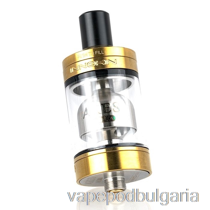 Vape 10000 Дръпки Innokin Ares 24mm Mtl Rta - Phil Busardo & Dimitris Agrafiotis Gold